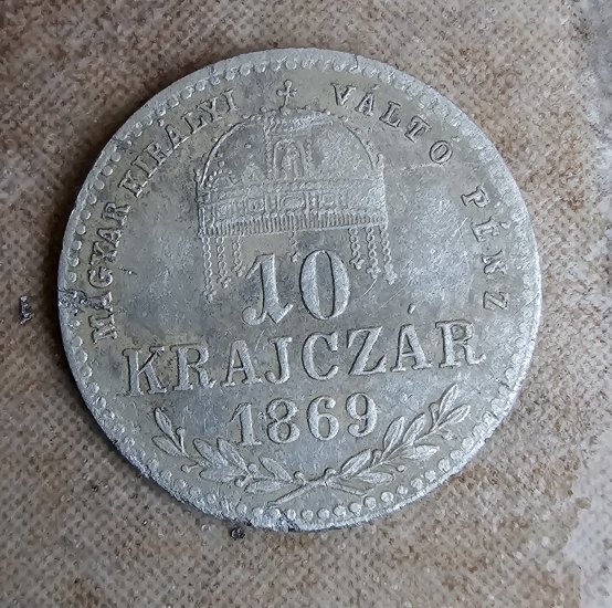 10 Krajczár 1869 FJ