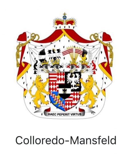 Knoflík Colloredo-Mansfeld