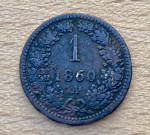 1 Krejcar 1860 A