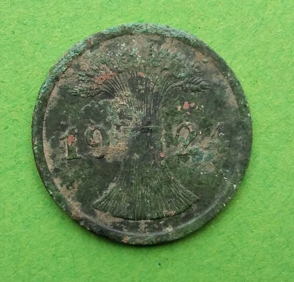 2 pfennig 1924 A.