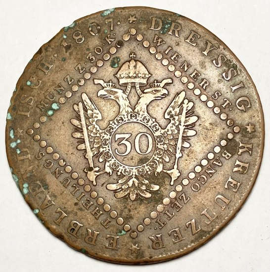 30 Kreuzer (1807 A)