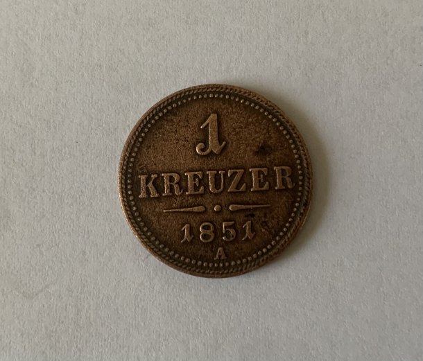 1 krejcar 1851 A jak ze žurnálu