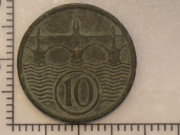 10 haléř 1925