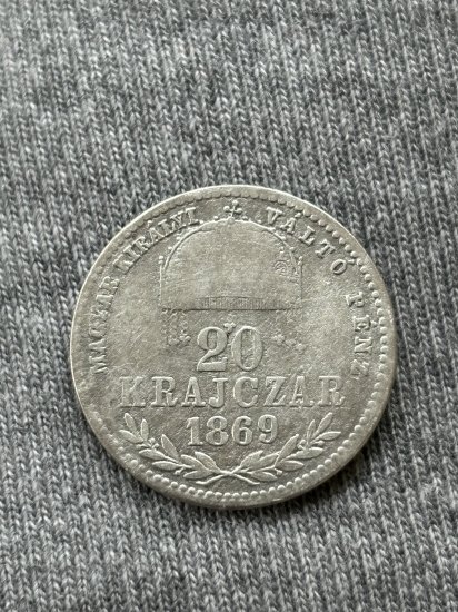 20 Krajczar 1869