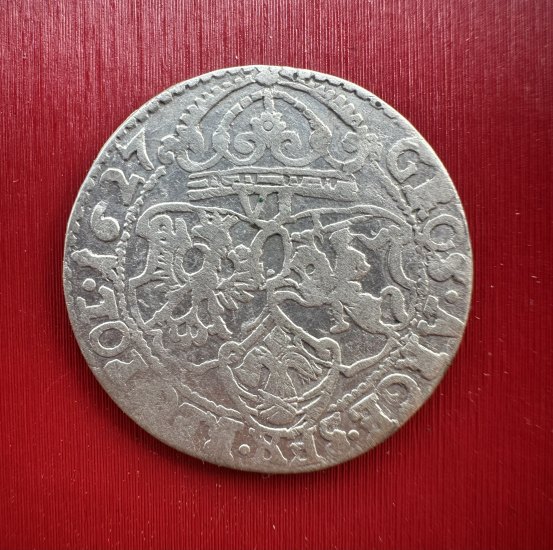 6 groszy Zikmund III. Vasa, 1627