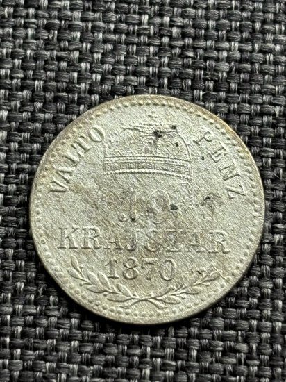 10 Krajczár 1870