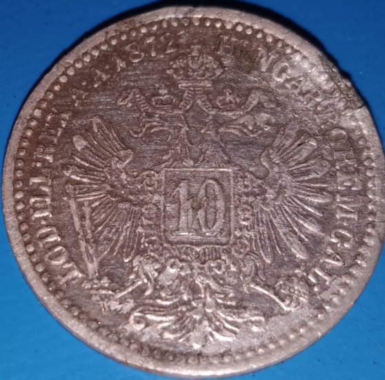 10 Kreuzer 1872