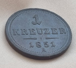 Krejcárek 1851 A