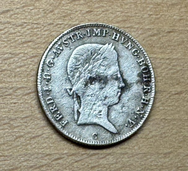 10 Krejcar 1838 C Můj 2. Ferda