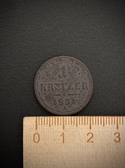 1 Kreuzer 1851