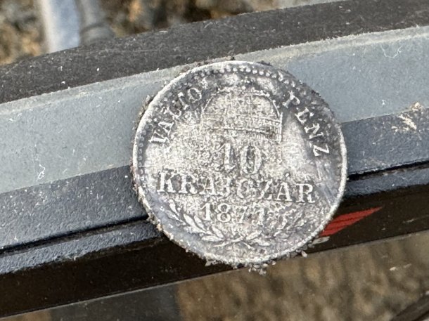 10 KRAJCZÁR 1871 GY. F