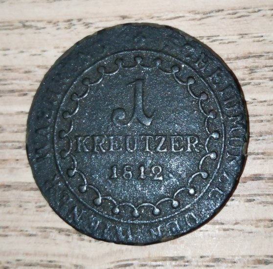 Frantík 1812 krásná mince