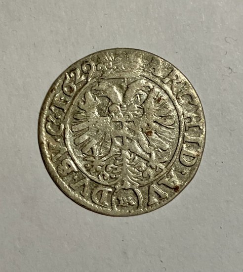 3 Krejcar Ferdinand II.  1629