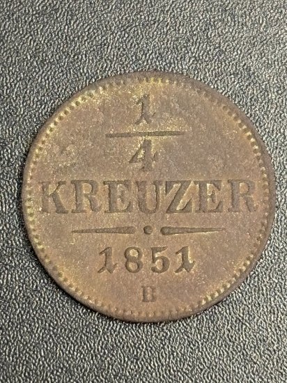 1/4 Kreuzer