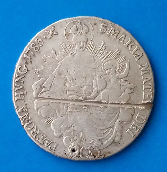 Tolar konvenční 1785 Josef II. Uhry