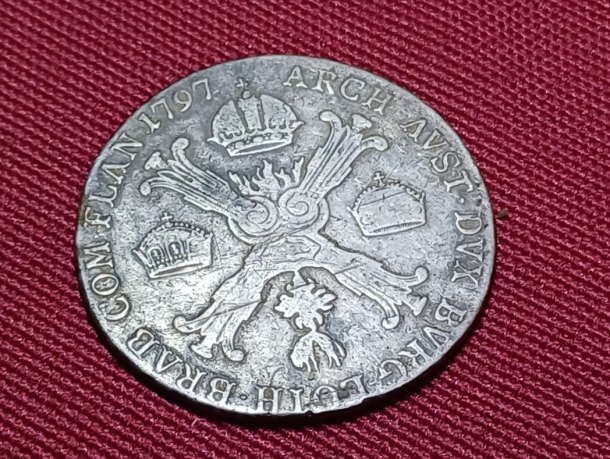 Křížový 1/2 Tolar 1797 C František II