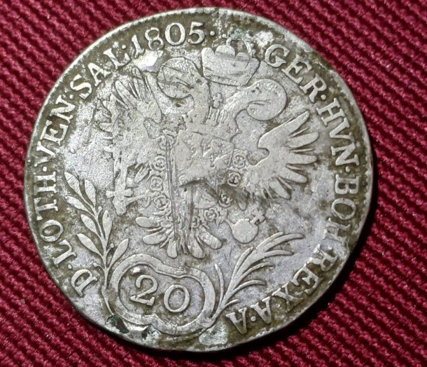 20 Kreuzer František II 1805 B