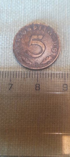 5 Reichspfennig 1937