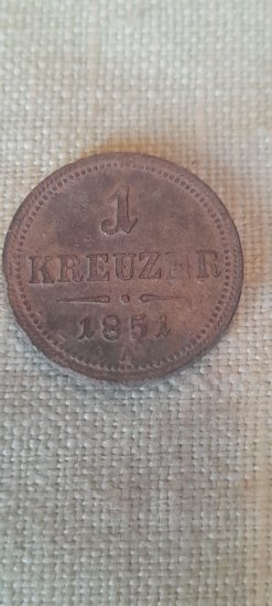 1 Kreuzer  1851