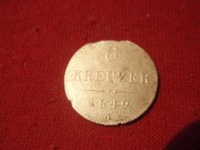 6 kreuzer 1849 A