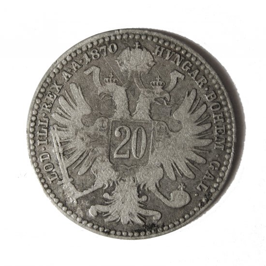 20 kreuzer - 1870