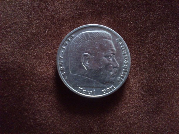 5 Deutsche Mark 1936