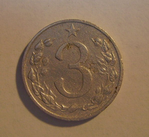 3 haléře 1953