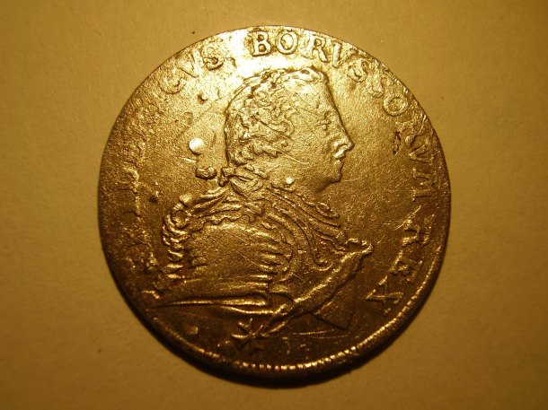 1/6 Taler 1752,Friedrich II, 1740-1786