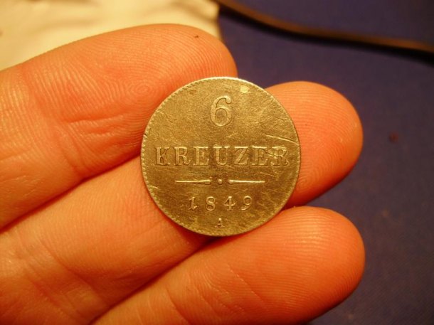 6 kreuzer 1849