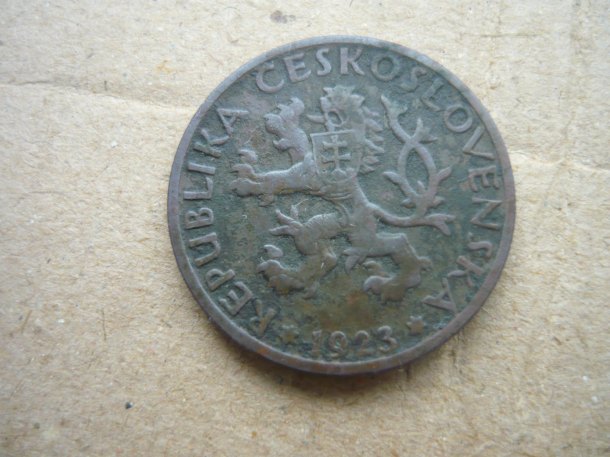 1 KORUNA Československá 1923