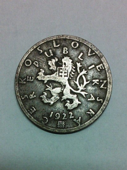 50 haléř 1922