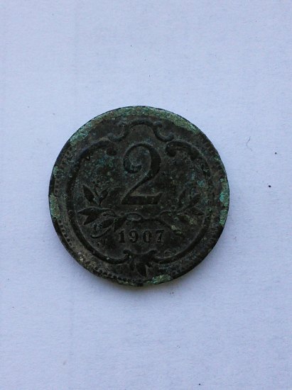 2 haléř franc Josef I. č.11