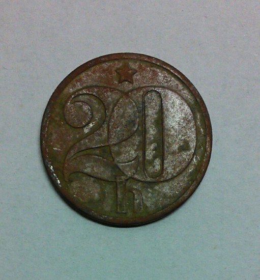 20 haléřů 1980