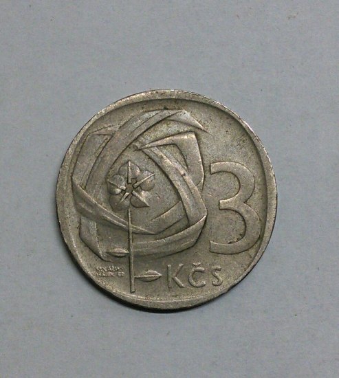 3 koruna 1965