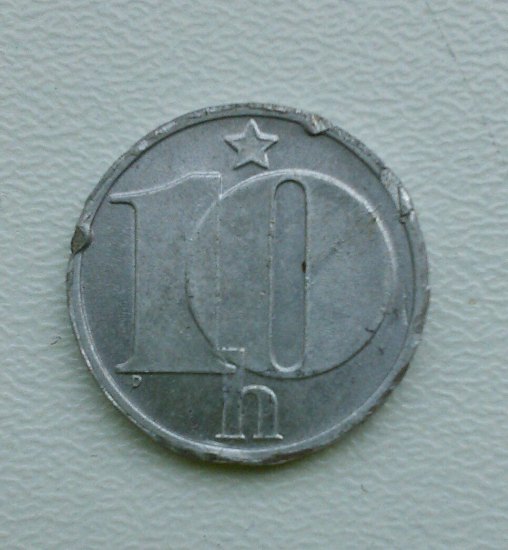 10 haléřů 1986