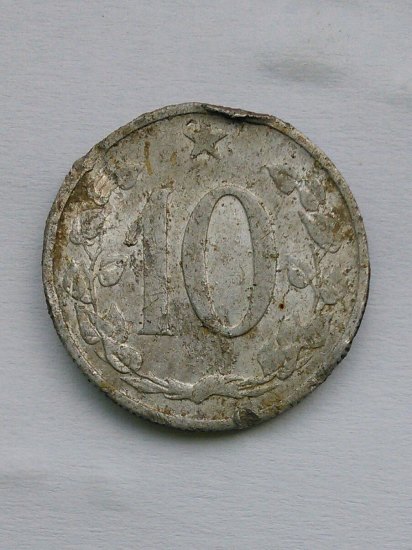 10 haléřů 1967