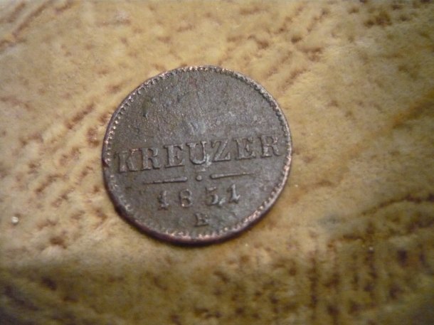 1/2 Krejcar 1851 B Kremnica