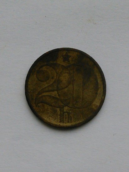 20 haléřů  1986