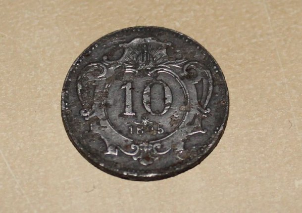 10 halíř 1895