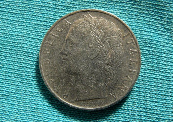 100 lir 1956