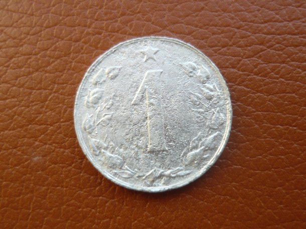 1 Haléř 1954