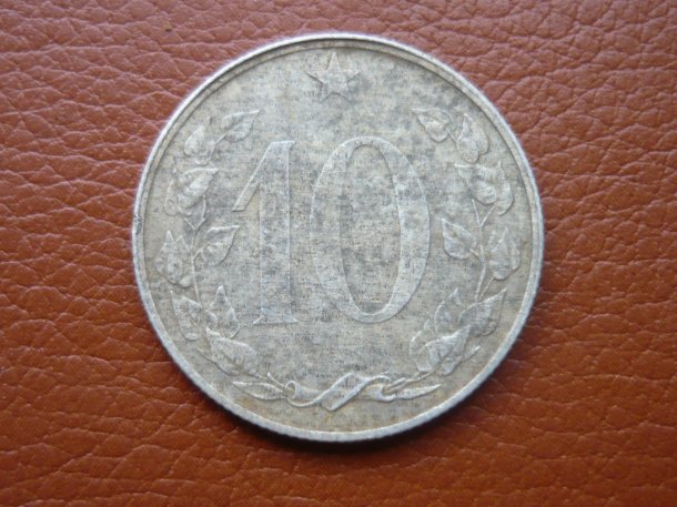 10 Haléřů 1953