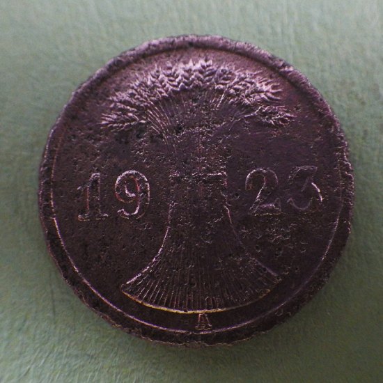 2 Rentenpfennig 1923