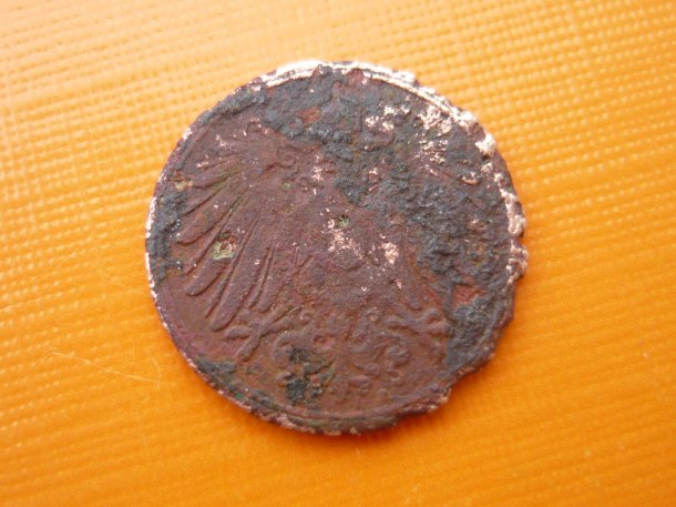 1 PFENIG VILÉM II. 1899