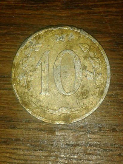 10 haléř 1963