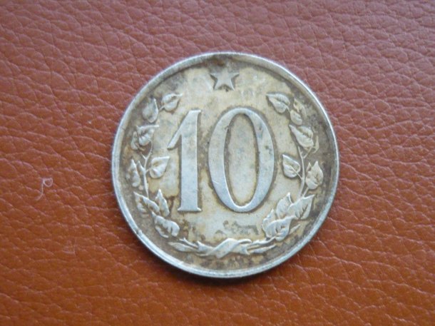 10 haléřů 1962