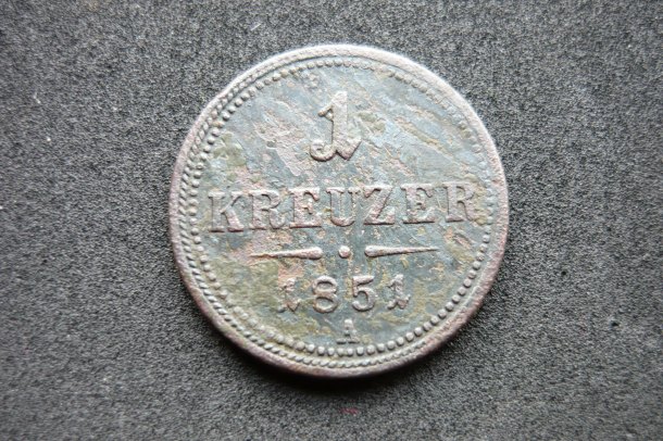 1 grajciar 1851