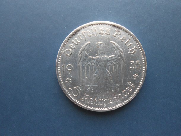 5 Reichsmark 1935