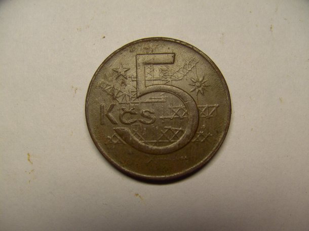 5 Kčs 1974