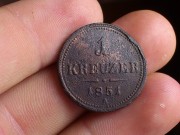 Krejcar 1851 z depůtku